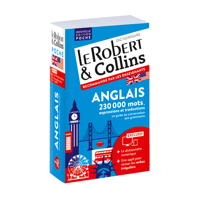 Dictionnaire Le Robert & Collins Poche anglais et sa version numérique