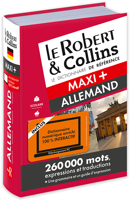  Dictionnaire  Le Robert Collins Maxi Plus allemand  et sa 