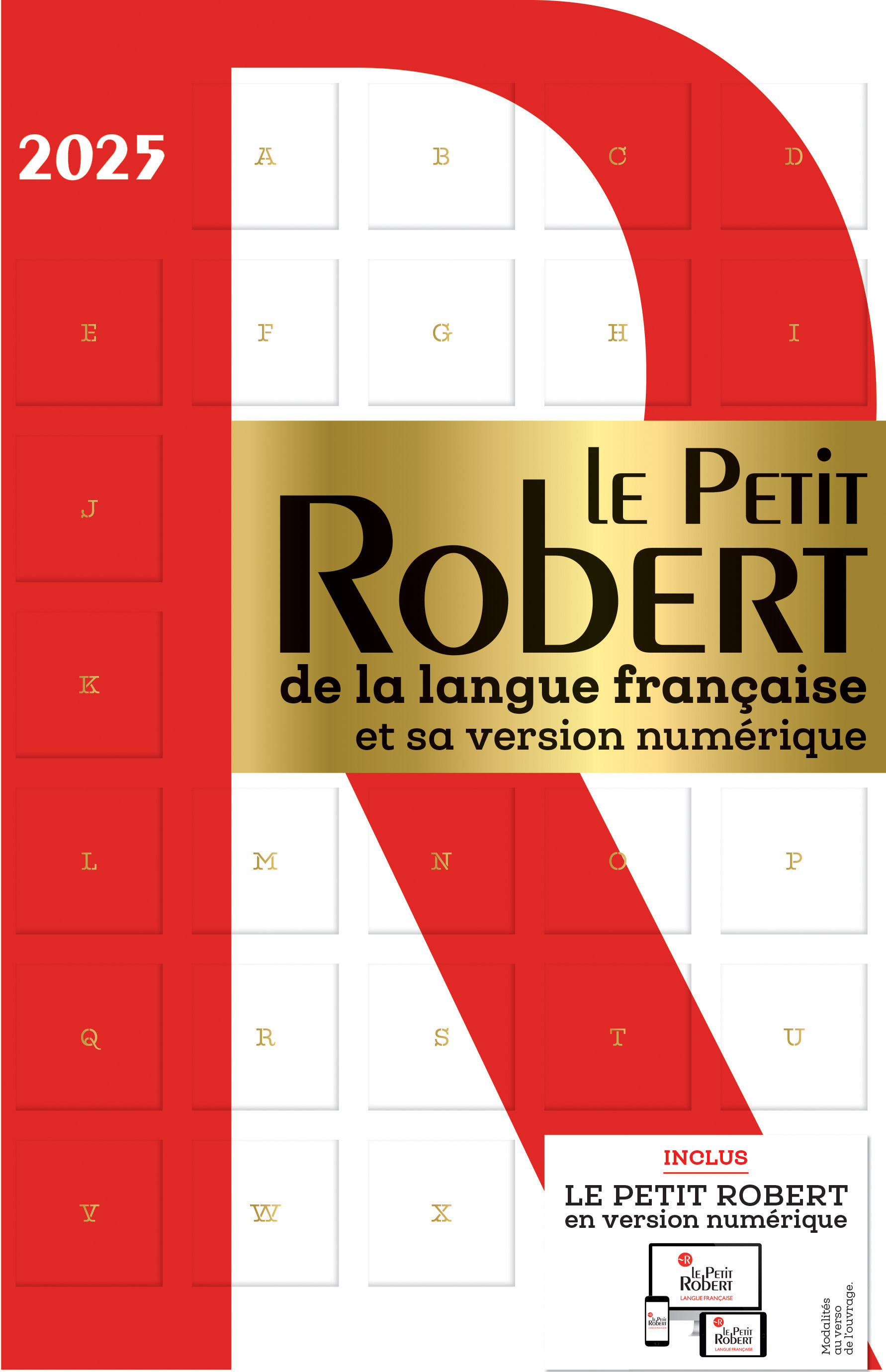 Dictionnaire Le Petit Robert de la langue française 2025 et sa version