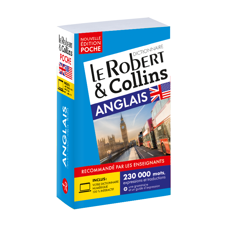 Dictionnaire Le Robert Collins Poche Anglais Et Sa Version Numerique A Telecharger Pc Ouvrage Bimedia