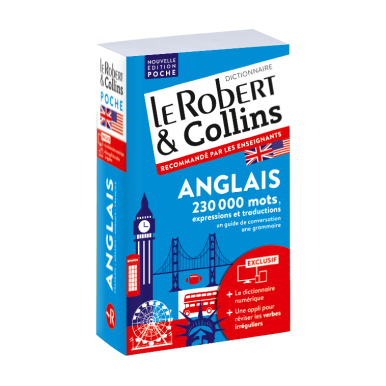 Dictionnaire Le Robert & Collins Poche anglais et sa version numérique à télécharger PC