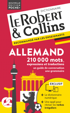 Dictionnaire Le Robert & Collins Poche Plus allemand et sa version numérique à télécharger PC