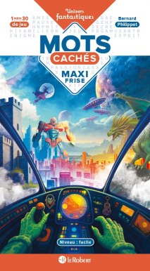 Maxi frise de mots cachés - Univers fantastiques