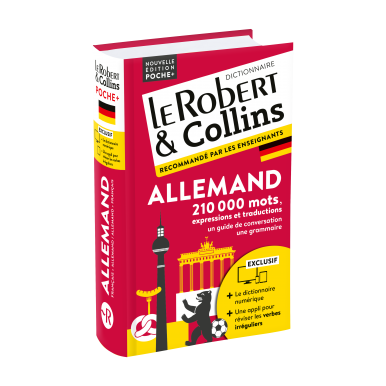 Dictionnaire Le Robert & Collins Poche Plus allemand et sa version numérique à télécharger PC