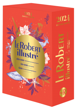 Dictionnaire Le Robert illustré et son dictionnaire en ligne 2024 - coffret de fin d'année