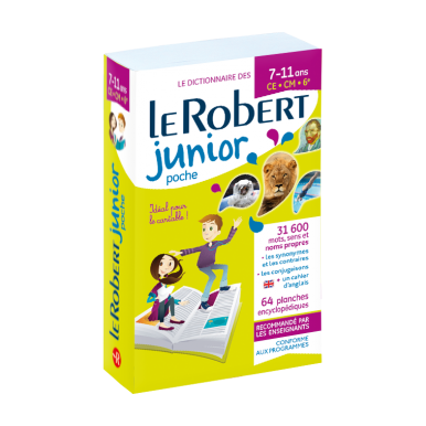 Dictionnaire Le Robert junior Poche - 7/11 ans - CE-CM-6e