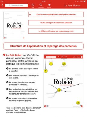 Structure de l'application