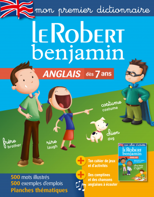 Le Robert Benjamin Anglais - Dès 7 ans - CP-CE