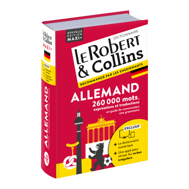 Dictionnaire Le Robert & Collins Maxi Plus allemand et sa version numérique à télécharger PC - Nouvelle édition 