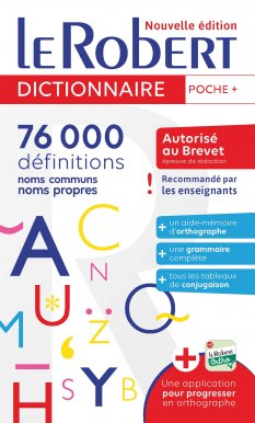 Dictionnaire Le Robert de Poche Plus langue française