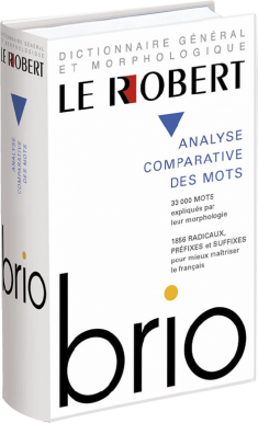 Dictionnaire Le Robert Brio - Analyse comparative des mots