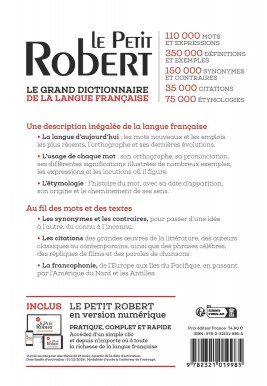 Plat 4 Petit Robert bimédia