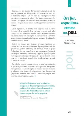 Être fier comme un pou