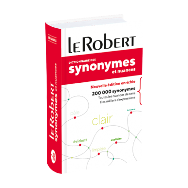 Le Robert - Dictionnaire des synonymes et nuances poche plus