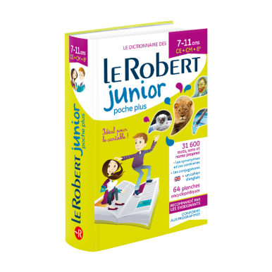 Dictionnaire Le Robert junior Poche Plus - 7/11 ans - CE-CM-6e