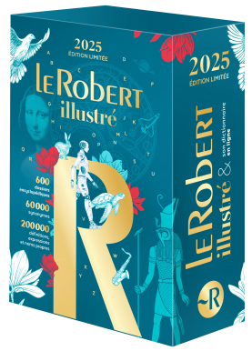 Le Robert illustré et son dictionnaire en ligne 2025 - coffret de fin d'année