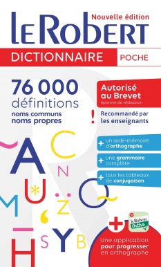 Dictionnaire Le Robert de Poche langue française