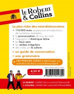 Dictionnaire Le Robert & Collins Mini espagnol 4e de couverture
