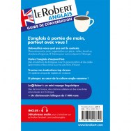 Le Robert - Guide de conversation anglais - 4e de couverture