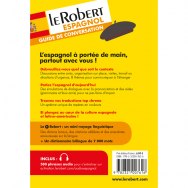 Le Robert - Guide de conversation espagnol - 4e de couverture