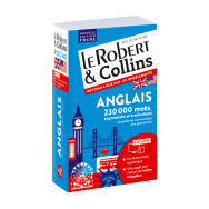 Dictionnaire Le Robert & Collins Poche anglais et sa version numérique à télécharger PC