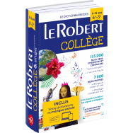 Dictionnaire Le Robert collège et son dictionnaire en ligne - 11/15 ans - 6e-5e-4e-3e