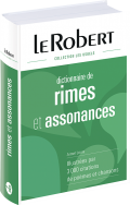 Dictionnaire de rimes et assonances