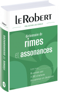 Dictionnaire des rimes et assonances