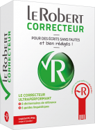 Le Robert Correcteur - Logiciel PC/Mac 3 postes - Correction d'orthographe, dictionnaires et guides de français