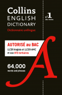 Dictionnaire unilingue anglais COLLINS Poche - AUTORISÉ AU BAC spécialités LLCER Anglais et LLCER-AMC et BTS tertiaires