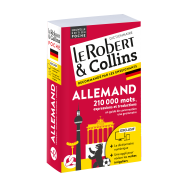 Dictionnaire Le Robert & Collins poche allemand et sa version numérique à télécharger PC