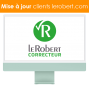 Mise à jour 2023 Le Robert Correcteur - Téléchargement 1 poste PC/Mac